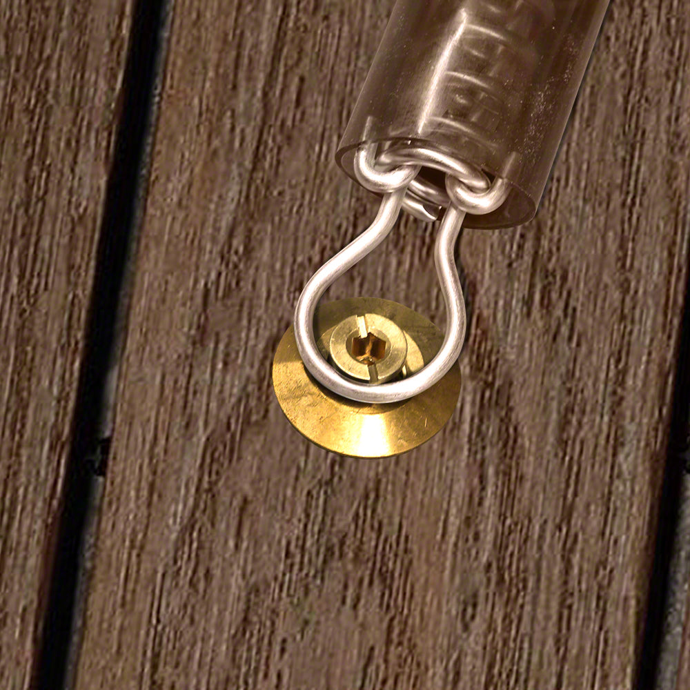 Wood Deck Brass Safety Cover Anchor With Screws