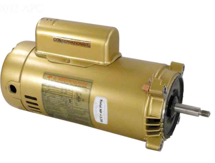 2-1/2 HP Pump 56J C-Face - 1-Speed 230 Volts 60 Hz - Max-Rated - Almond