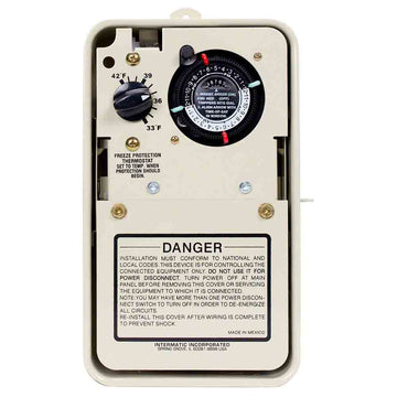 Freeze Protection Timer With Thermostat - 240 Volts 3 HP