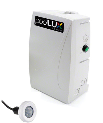 PoolLUX Power LED Treo Lighting Kit With 1 Treo RGB Light and 60 Watt PoolLUX Power System