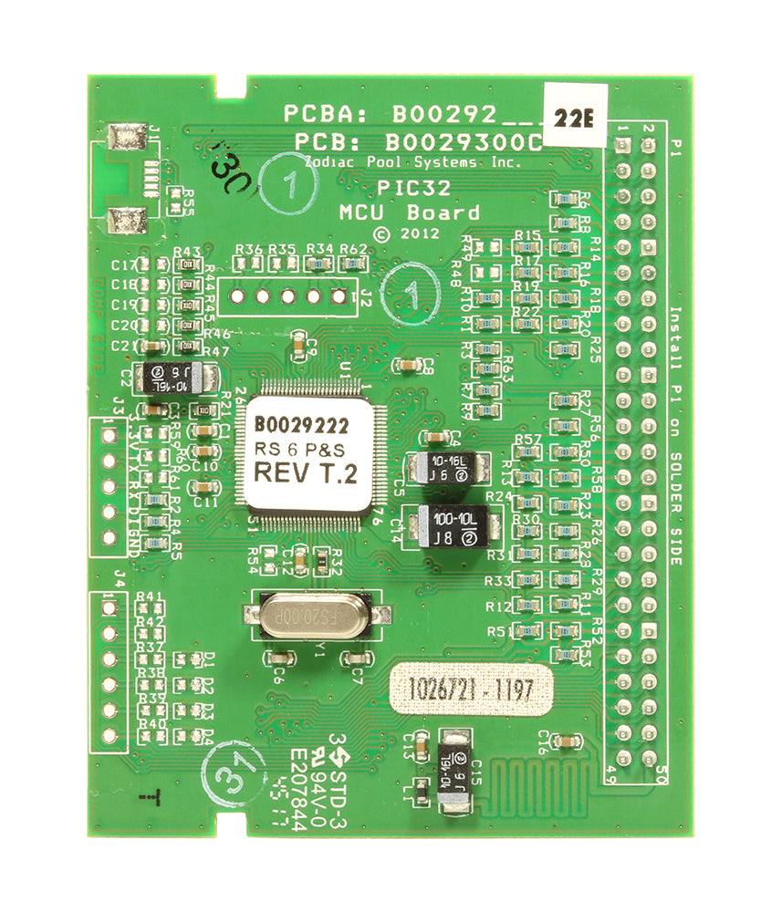 R0466802 AquaLink RS6 Pool/Spa Combination CPU (Software) PCB Rev P
