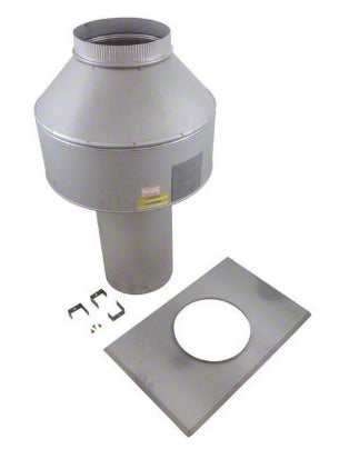 R009841 - Indoor Heater Stack Top for R406A - Raypak