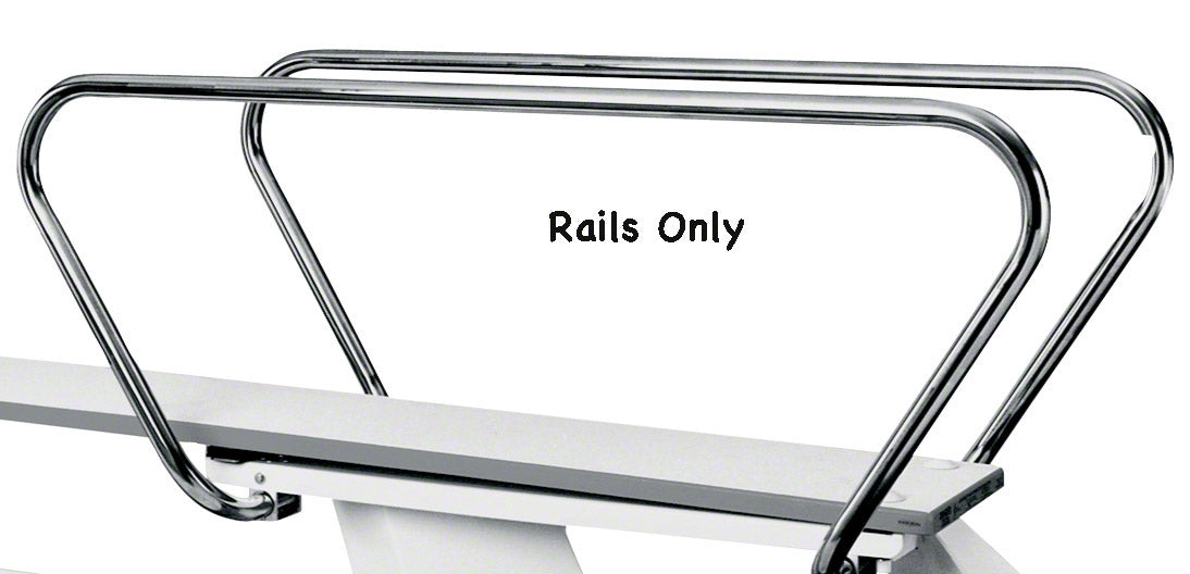 Steel Meter Stand Hand Rail (Pair) for 12 Foot Board with No Hardware