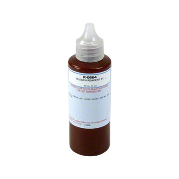 Taylor Bleach Reagent #1 - 2 Oz. (60 mL) Dropper Bottle - R-0664-C-DB