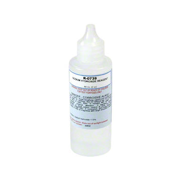 Taylor Sodium Hydroxide Reagent - 2 Oz. (60 mL) Dropper Bottle - R-0739-C