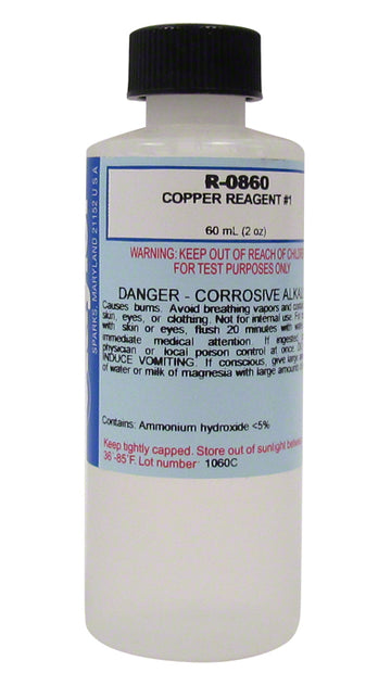 Taylor Copper Reagent #1 - 2 Oz. (60 mL) Bottle - R-0860-C