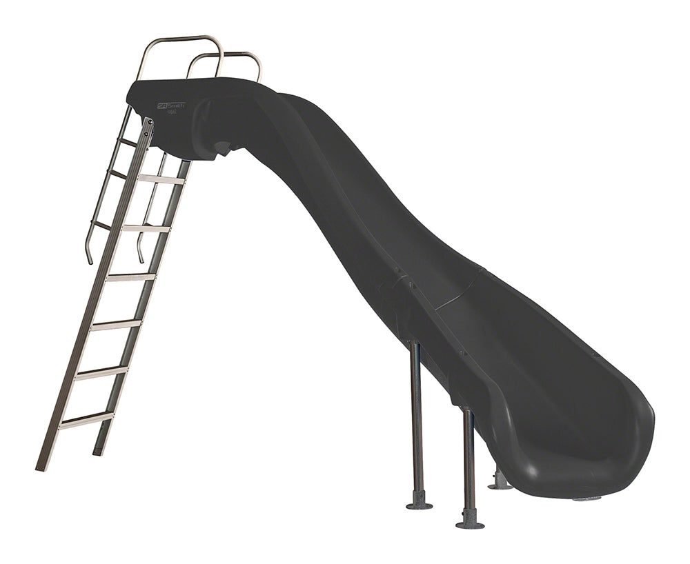Rogue2 Pool Water Slide Left Turn - 6.5 Feet - Grey - SR Smith - 610 ...