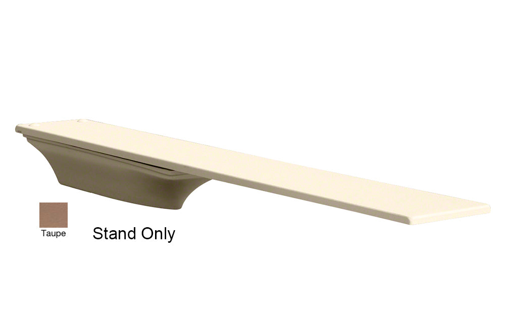 Flyte-Deck II Diving Stand for 8 Foot Board - Taupe - Includes Jig and Mounting Hardware