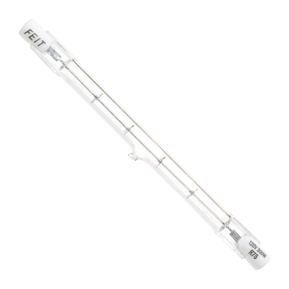 AmerQuartz/SunBrite Compatible Light Bulb - 300 Watts 120 Volts - Halogen Clip-In T3 R7S