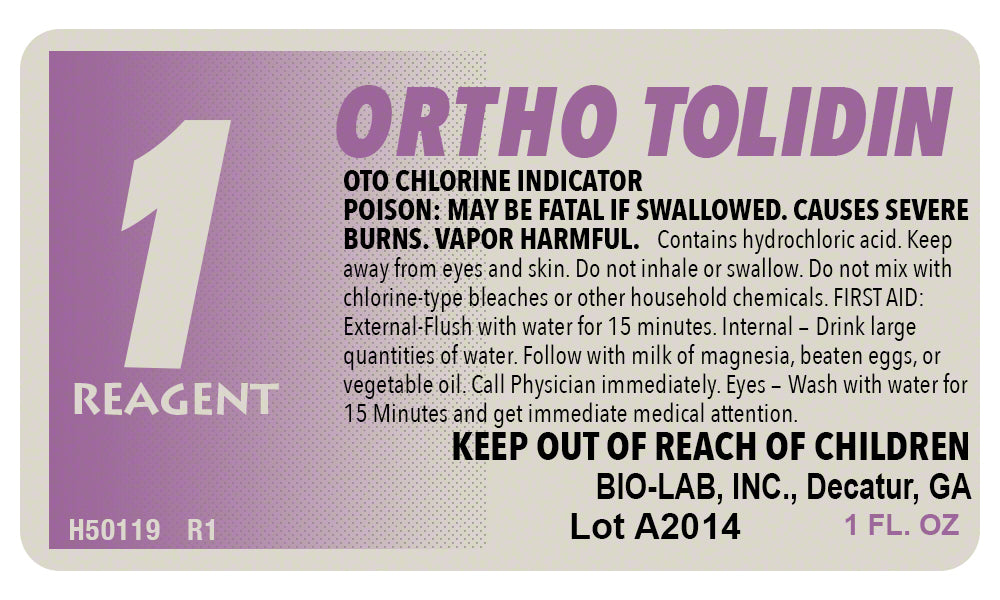 Omni Reagent #1 OTO- 1 Oz (30 mL) Bottle - 26240000