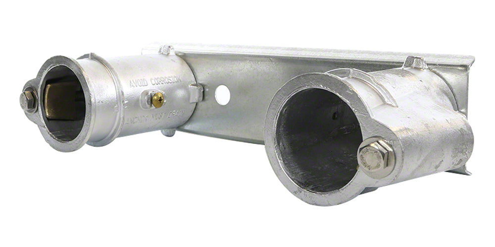 Aluminum Anchor Sockets 4 Inches - Two Set 8 Inches on Center With Pre-Mounted Anchor Bar