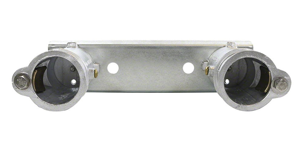 Aluminum Anchor Sockets 4 Inches - Two Set 8 Inches on Center With Pre-Mounted Anchor Bar