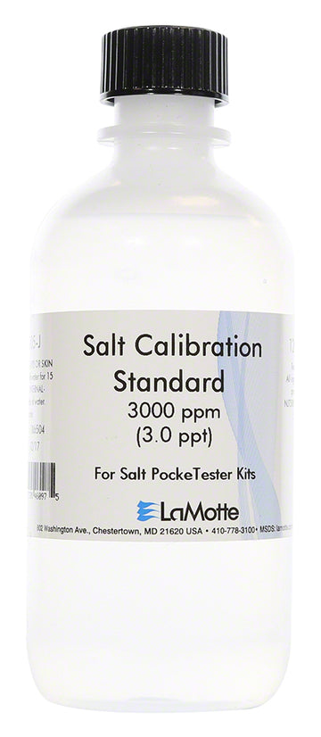 LaMotte Salt PockeTester Calibration Solution 3000 PPM - 120 mL Bottle - 6005-J