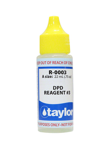 Taylor DPD #3 Reagent - 3/4 Oz. Dropper Bottle - R-0003-A