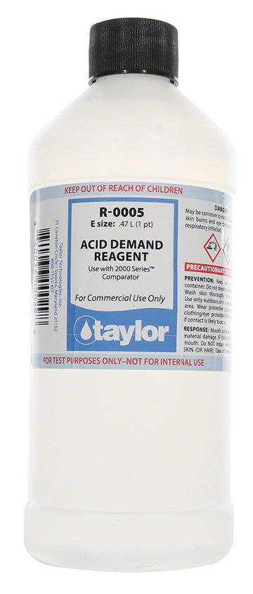 Taylor Acid Demand #5 - 16 Oz. Bottle - R-0005-E