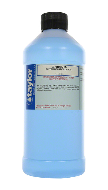 Taylor Buffer Solution pH 10.0 - 16 Oz. Bottle - R-1099-10-E