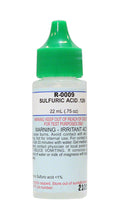 Taylor Sulfuric Acid .12N #9 - 3/4 Oz. Dropper Bottle - R-0009-A