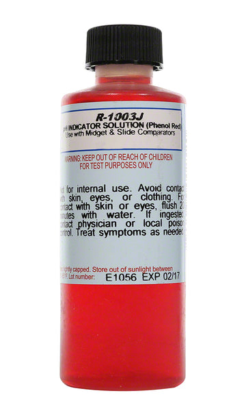 Taylor Phenol Red - 3/4 Oz. Bottle - R-1003J-A