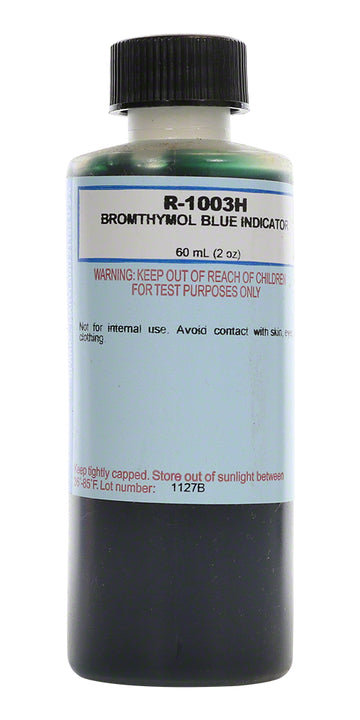 Taylor Bromthymol Blue Indicator - 2 Oz. (60 mL) Bottle - R-1003H-C