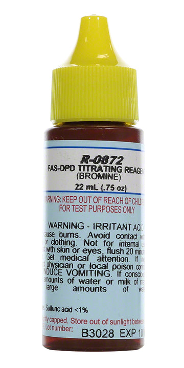 Taylor FAS-DPD Titrating Reagent (Bromine) - 3/4 Oz. Bottle - R-0872-A
