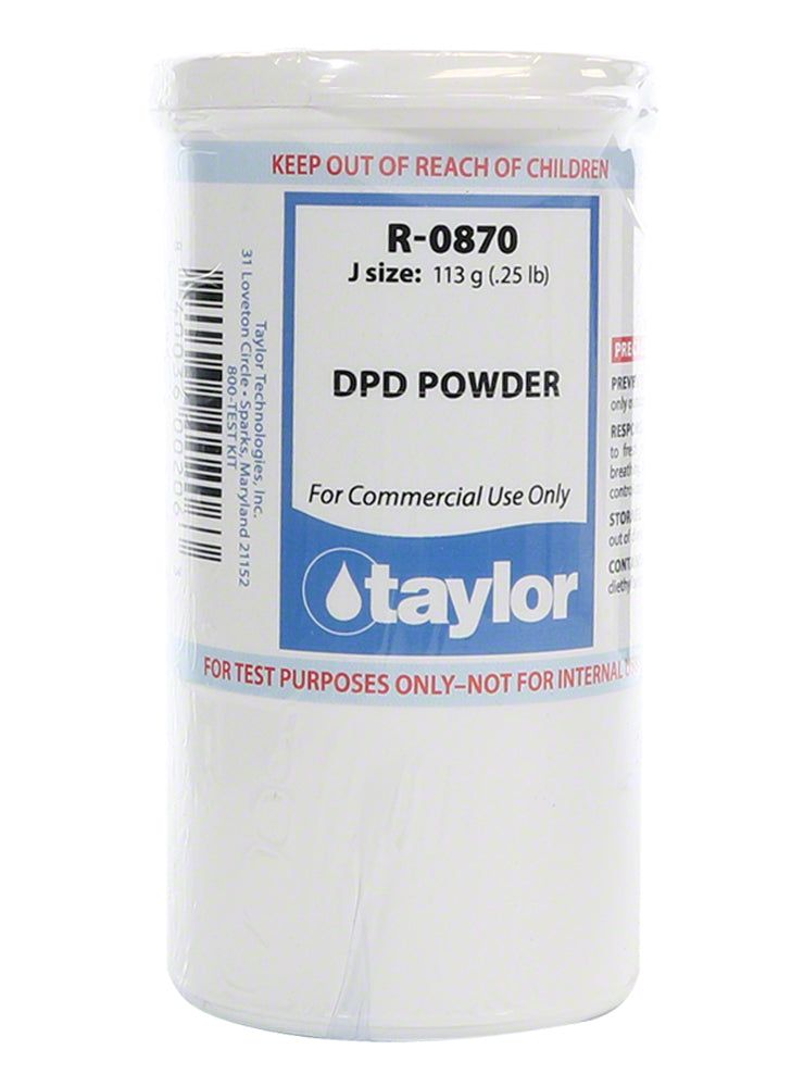 Taylor DPD Powder - 1/4 pound - R-0870-J