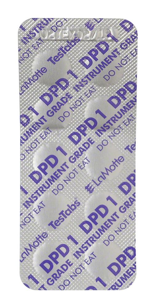 DPD Tablets #1 Instrument Grade Tablet Strips - 6903A - LaMotte