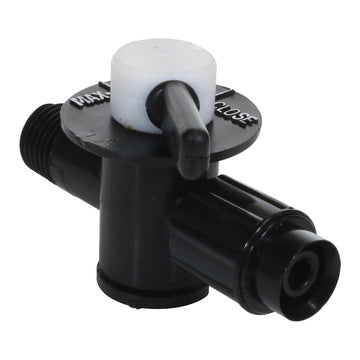 Control Valve with Nut - .25" MPT X .25" Tube