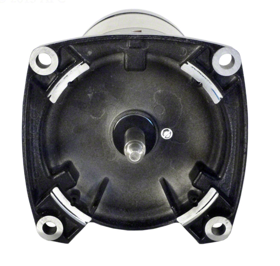 3/4 HP Pump Motor Threaded Shaft Square Flange - 1-Speed 115/208-230 Volts 60 Hz - Max-Rated Energy Efficient