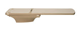 Flyte Deck II Stand With 8 Foot TrueTread Board - Taupe Stand With Taupe Board and Tan TrueTread