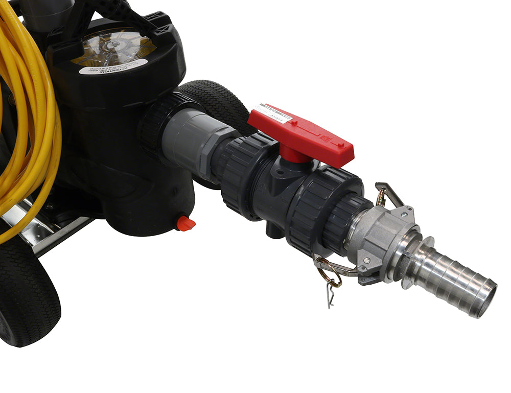 1 HP Portable Pool Vacuum Cleaner - 155 SF Harmsco Cartridge Filter - 115 Volts - 50 Foot Cord