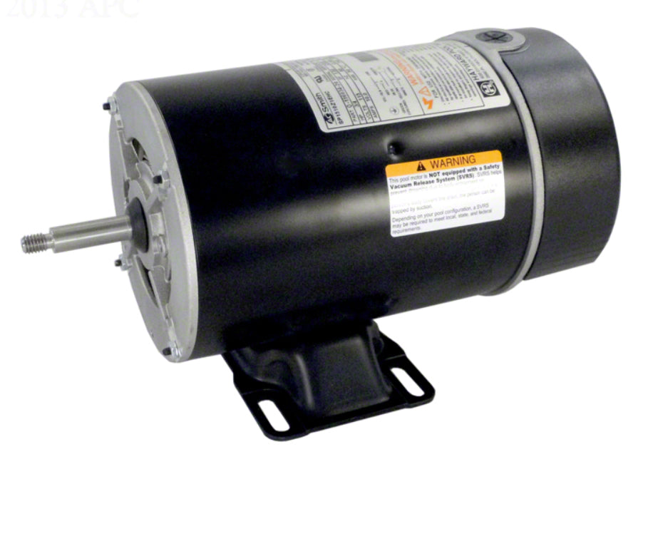 1 HP Pump Motor 48Y Frame - 2-Speed 1-Phase 115 Volts 60 Hz With Swtich