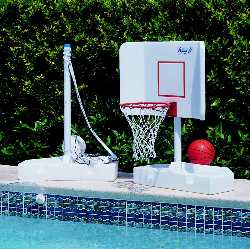 SpikeNSplash Combo Pool Game Volleyball/Basketball Pool Shot WISS127