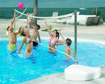 Water Volley Portable Stainless Steel Volleyball Pool Game