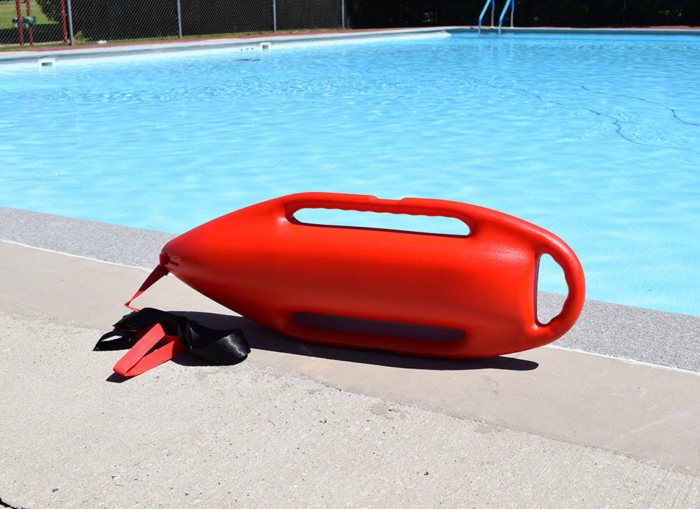 Lifeguard Rescue Can - 34 Inch Red
