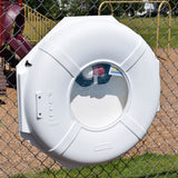 Life Ring Buoy Cabinet for 30 Inch Life Ring - Includes Throw Line and Bracket