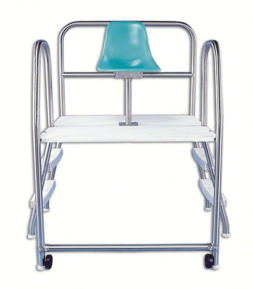 Lookout Moveable Dual Side Mount Lifeguard Chair 4.5 Feet - 3-Step