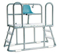 Lookout Moveable Lifeguard Chair 4.5 Feet With Platform - 3-Step