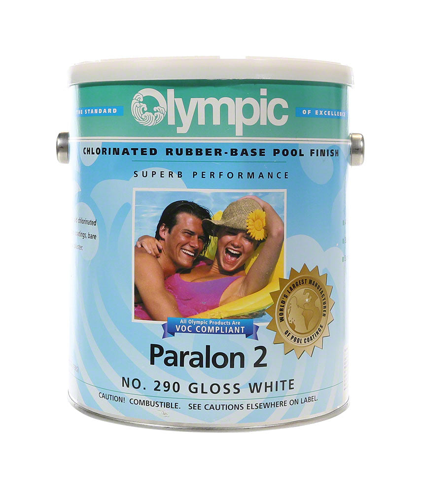 Paralon 2 Pool Paint - One Gallon - White