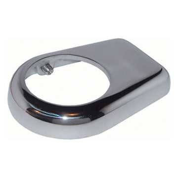 Stainless Steel Keyhole Escutcheon Plate - 1.90 Inch O.D. - Marine Grade