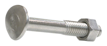 Ladder Tread Nut and Bolt - 3/8 x 2-1/2 Inches