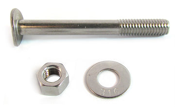 Ladder Tread Nut and Bolt - 3/8 x 3-1/4 Inches