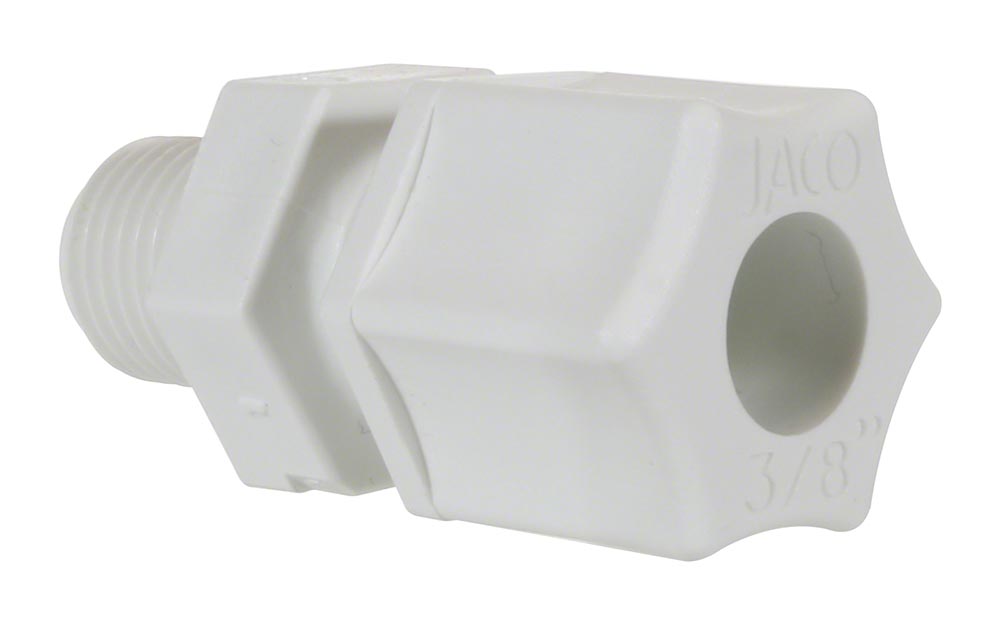 Tubing Connectors for Globe Flow Cell - 3/8 Inch
