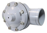 Stark 6 Inch 3-Way Backwash Valve Without Flanges - Gray