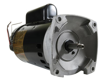 1 HP Pump Motor Square Flange - 2-Speed 208-230 Volts 60 Hz - Energy Efficient