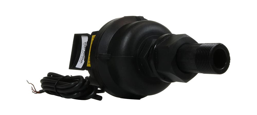 VPD Meter With 3/4 Inch Vertical Mount - 1 Pulse/Gallon