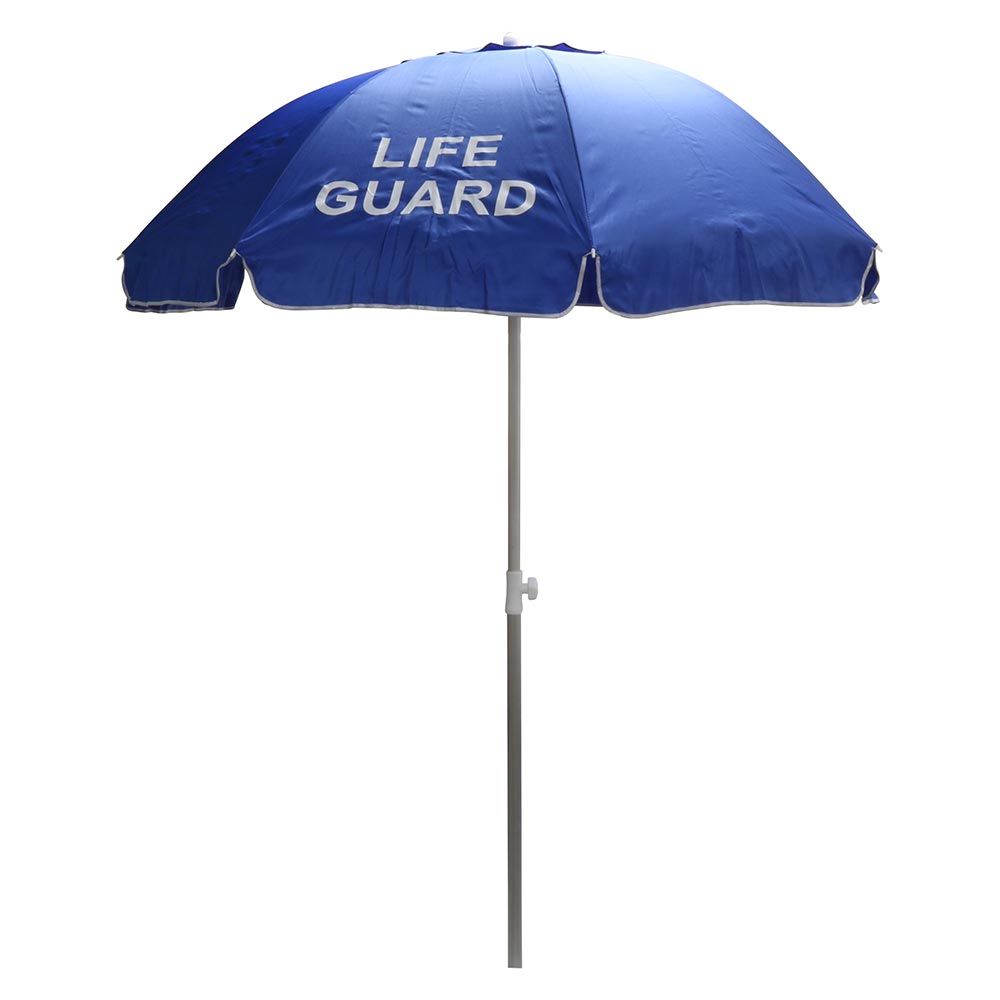 Lifeguard Umbrella - Nylon - 6-1/2 Foot Diameter - Blue