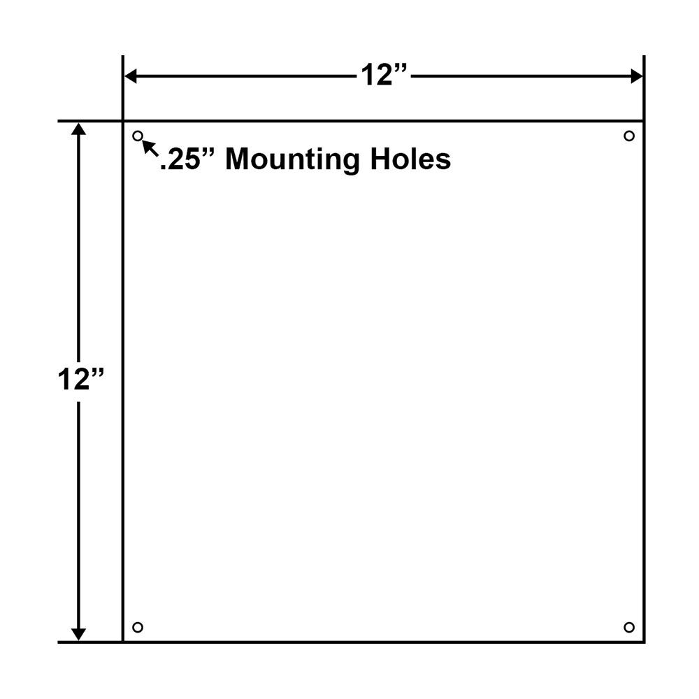 Handicap Pool Lift Available With Graphic Sign - 12 x 12 Inches on Styrene Plastic