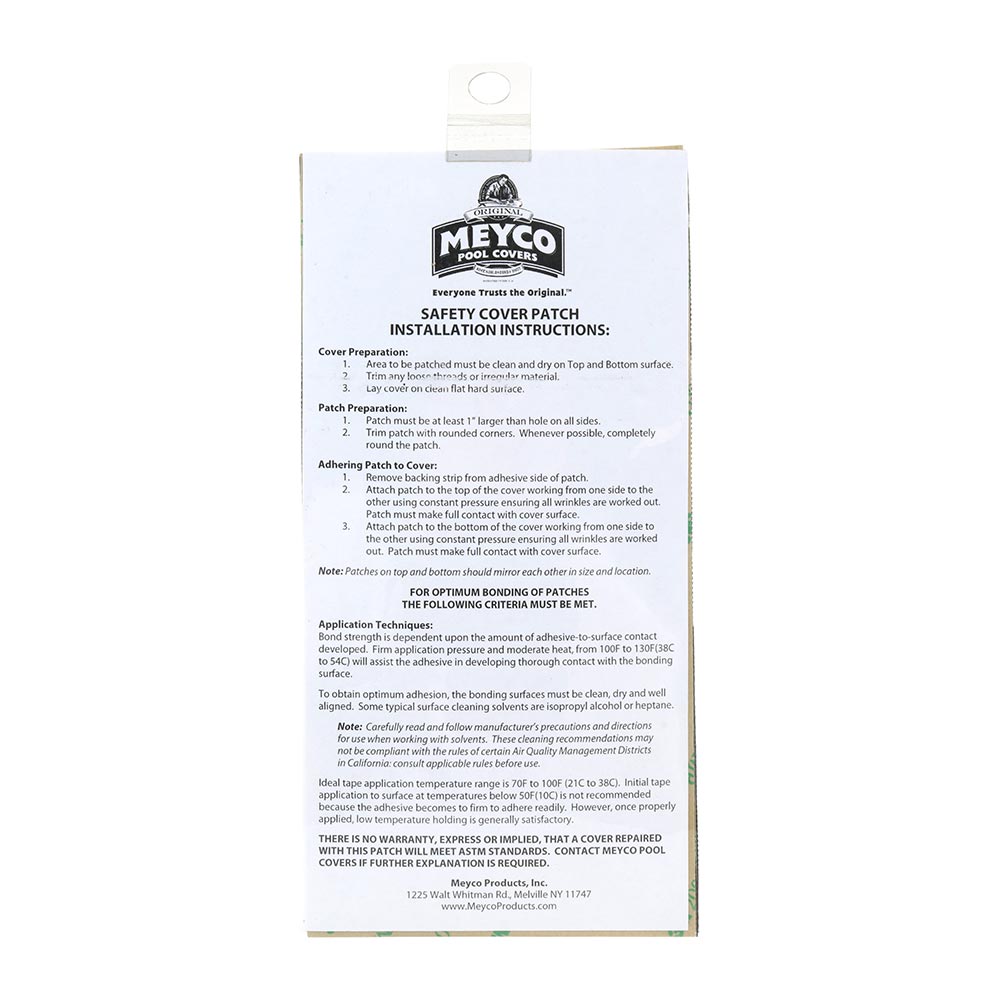 Meyco MeycoLite Mocha Cover Patch 4 x 8 Inch (Pack of 3)