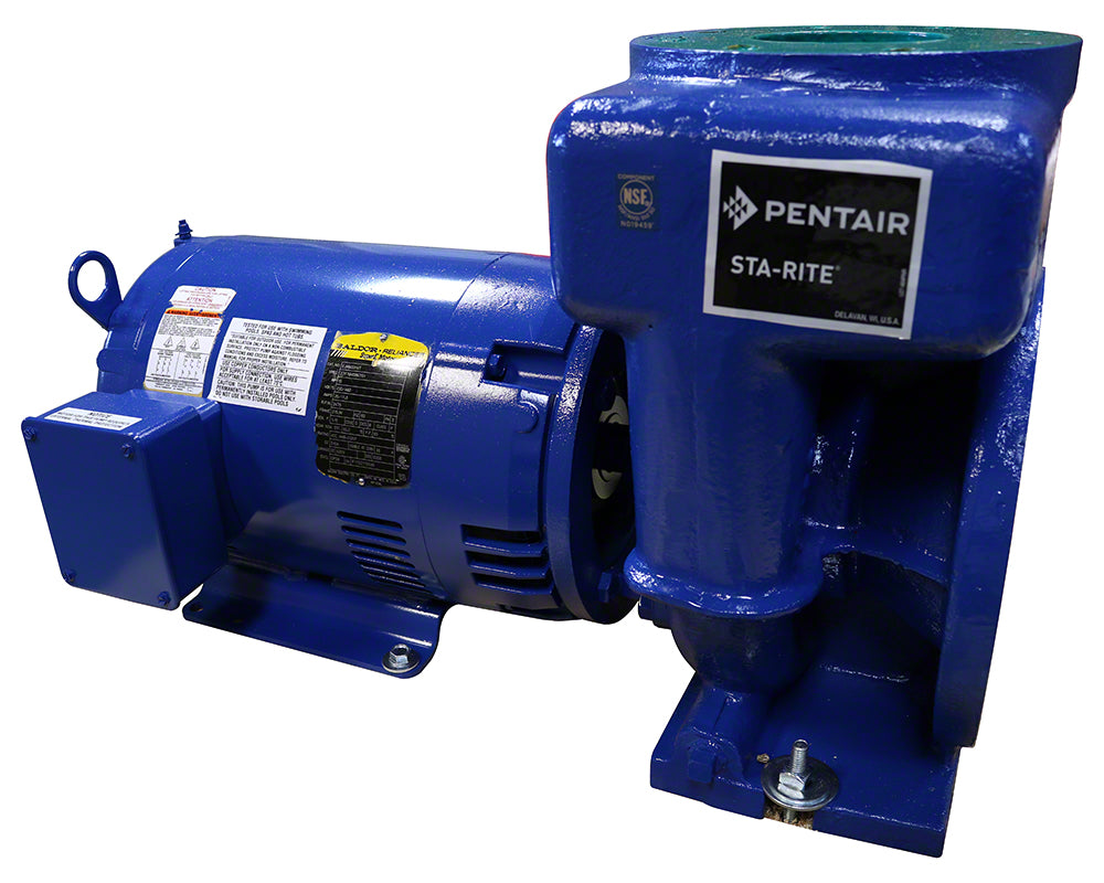CCSP Series Model CCSPH2N3-145 Epoxy Coated Cast Iron 20 HP 200-208 Volts 3-Phase Pump - 6 x 4 Inch