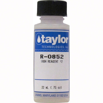 Taylor Iron Reagent #2 - 3/4 Oz. Bottle - R-0852-A